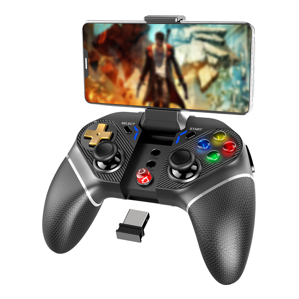 IPEGA PG-9218 Bluetooth Cordless Gamepad Wireless Game Controller with 2.4G Receiver Programmable Button for Nintendo Switch/PS3/PC IPEGA PG-9218 Bluetooth Cordless Gamepad Wireless Game Controller with 2.4G Receiver Programmable Button for Nintendo Switch/PS3/PC